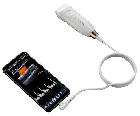 Handheld ultrasound scanner met 12 MHz High Frequency Linear Probe voor nauwkeurige vasculaire toegang en PICC-invoegprocedures
