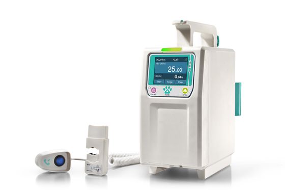 kopen Pomp met twee kanalen van de de Dierenartsinfusie van de Alarm de Compacte Veterinaire Medische apparatuur met 5 Infusiewijzen online manufacture