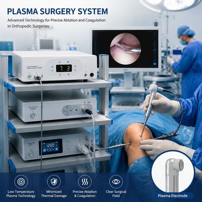 kopen Laagtemperatuur minimaal invasief arthroscopisch plasmachirurgisch systeem met een werktemperatuur van 40-70 °C voor RF-plasmachirurgische elektrode online manufacture