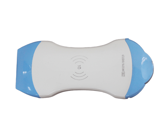 kopen 128 Element draadloze handheld echografiesonde met dubbele kop, micro-convexe en lineaire transducer voor POCUS en veterinaire beeldvorming online manufacture