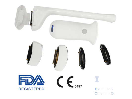 kopen Draadloze handheld echografiescanner met 192 elementen | Draagbaar POCUS-systeem met verwisselbare sondes online manufacture