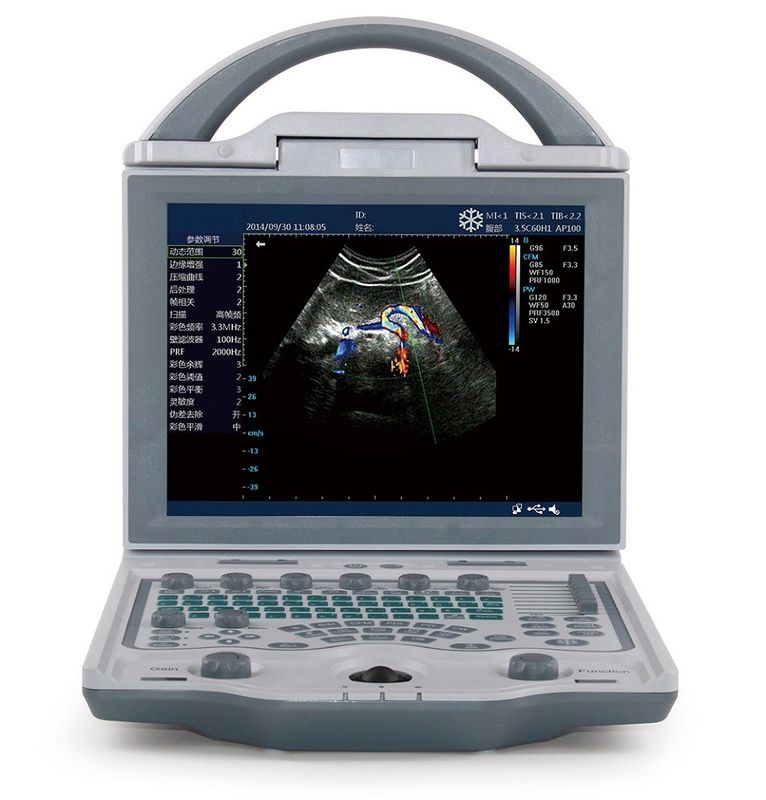 10.4 van de“ LEIDENE Draagbare de Ultrasone klankmachine Vertonings Veterinaire Ultrasone klank voor Varkens 4.5KG