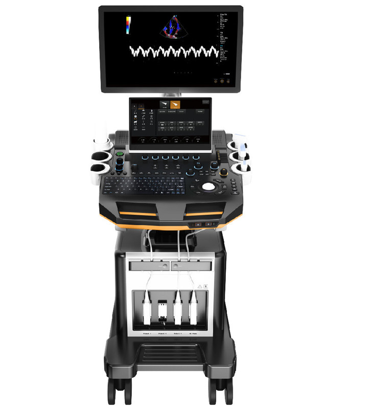 3D/4D kleurendoppler veterinaire echografiemachine Professioneel beeldvormingssysteem voor kleine dieren met 21,5'' LCD-scherm