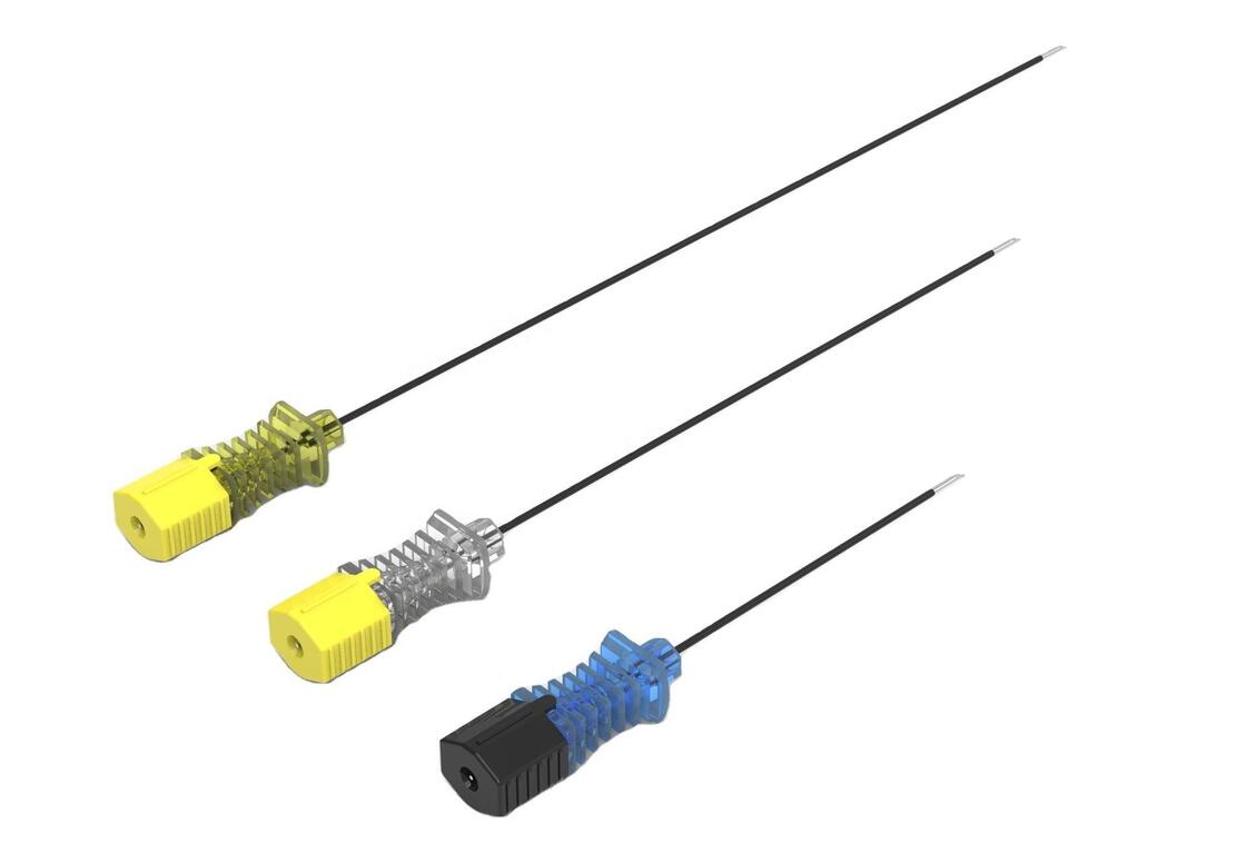 Disposable RF Needle with Impedance Monitoring Adjustable Active Tip and Thermal Radiofrequency for Pain Management