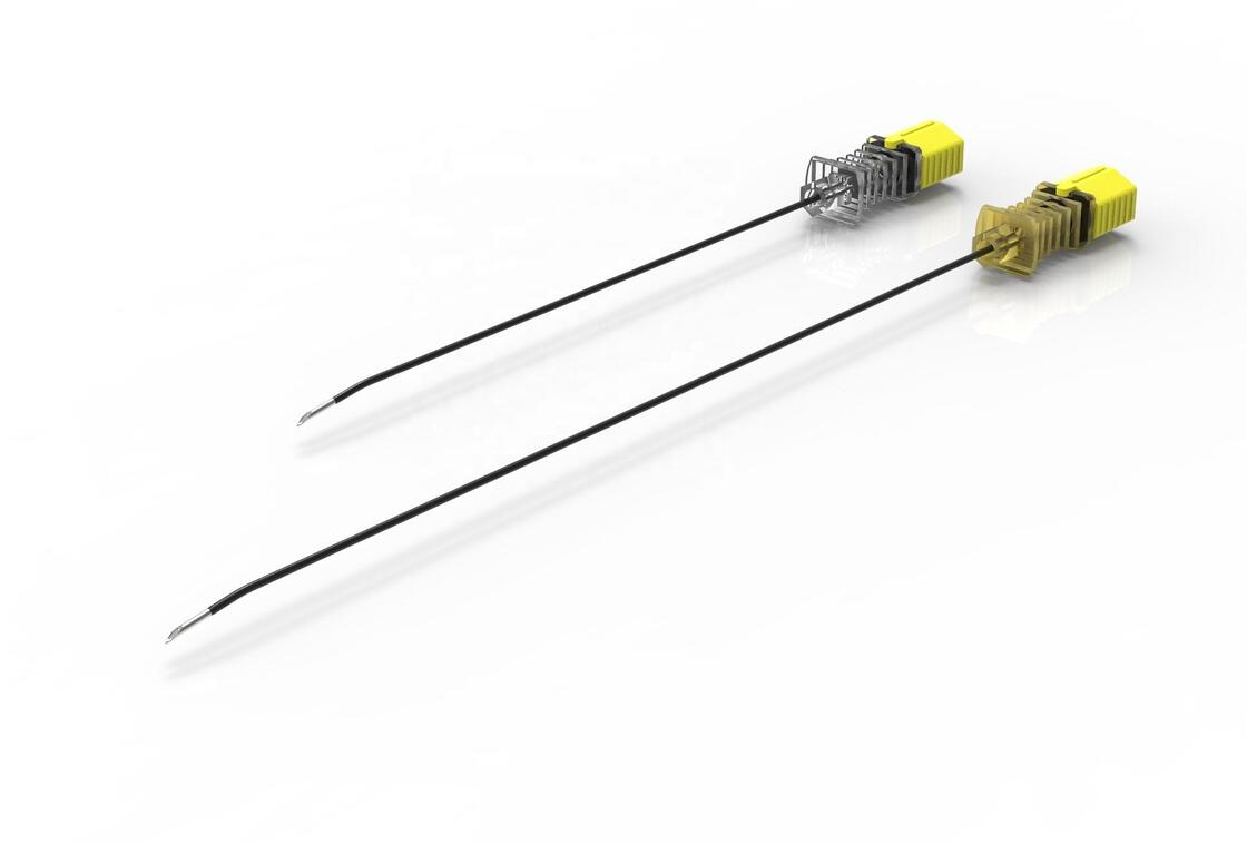 Disposable RF Needle with Impedance Monitoring Adjustable Active Tip and Thermal Radiofrequency for Pain Management