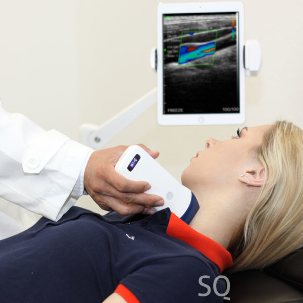 Draadloze lineaire sonde-echografiescanner voor vasculaire toegang, zenuwblokkades en beeldvorming van het bewegingsapparaat