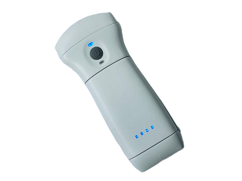192 Element 64-kanaals 3-in-1 draadloze draagbare ultrasone sonde met convexe lineaire en gefaseerde array-beeldvorming