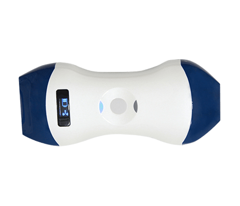 FDA CE ISO13485 Palmformaat draadloze handheld echografiesonde met Phased Array en lineaire dubbele kop voor POCUS