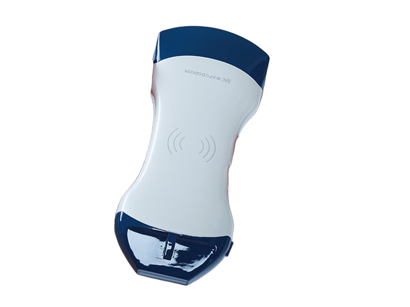 Draadloze echografiescanner met dubbele kop en hoogfrequente lineaire sonde voor PICC-plaatsing en vasculaire toegang